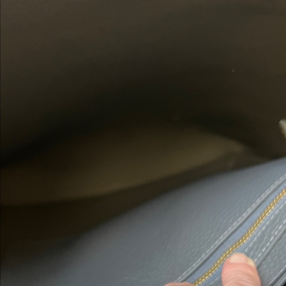 Cuyana Charcoal Leather Linea Oversized Shoulder Bag - Picture 5 of 9